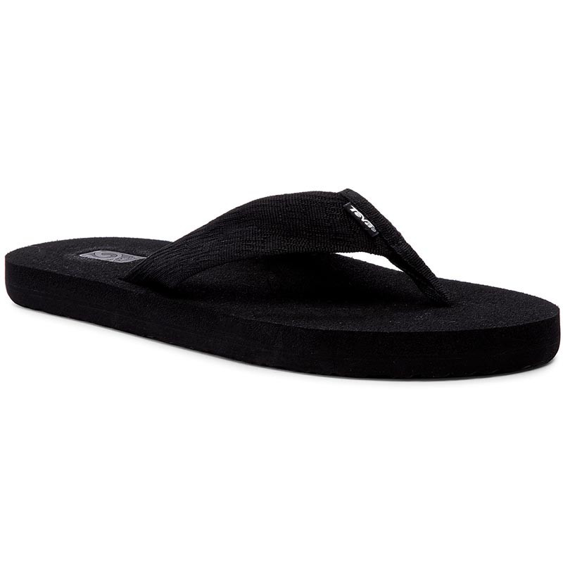 Slapi Teva Mush II Men Negru - Brick Black - imagine 5
